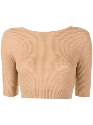 Kaschmir top Cashmere In Love braun