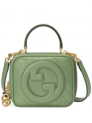 Borsa shopper Gucci verde