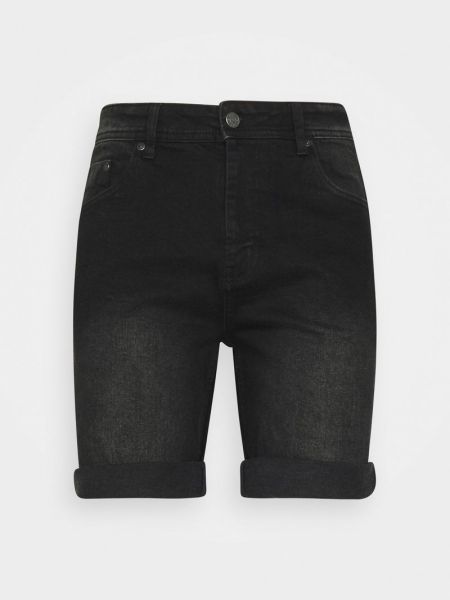 Szorty jeansowe Denim Project czarne