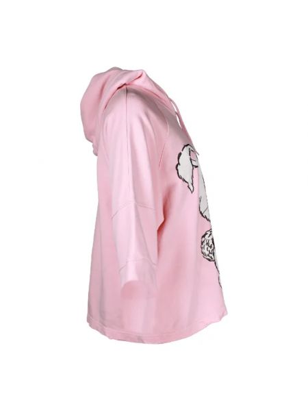 Bluza bawełniana Moschino Pre-owned różowa