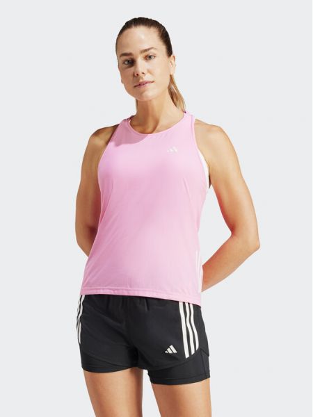 Priliehavé športové tričko Adidas ružová