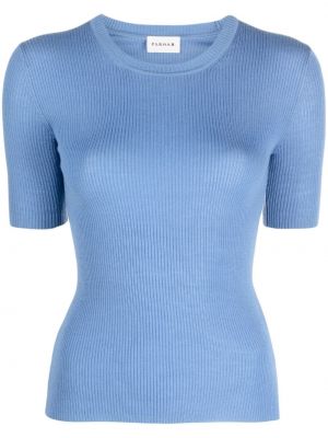 Vilnonis marškinėliai P.a.r.o.s.h. mėlyna