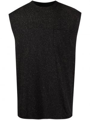 Camiseta con bolsillos John Elliott negro