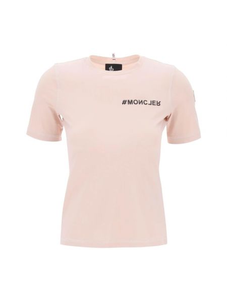 T-shirt Moncler Grenoble pink