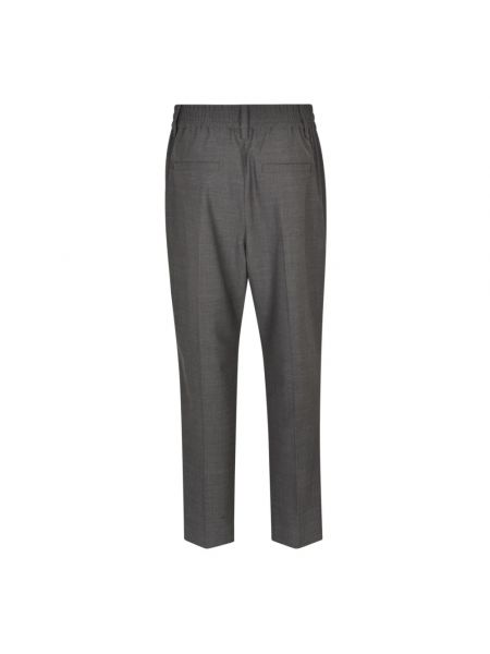 Pantalones cortos de lana Brunello Cucinelli gris