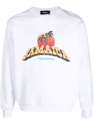 Sweatshirt Dsquared2 hvid