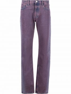 Straight leg-jeans The Attico lila