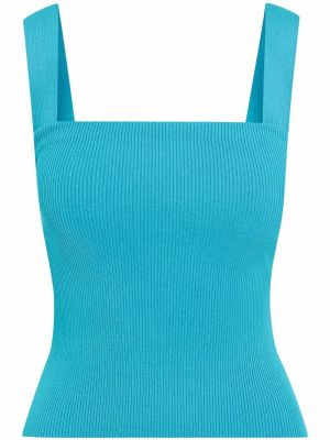 Tank top Oscar De La Renta blå