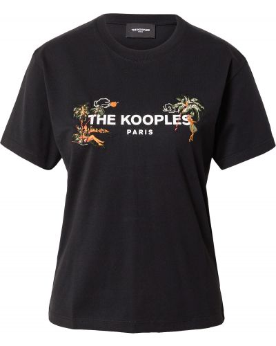 Тениска The Kooples черно