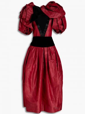 Шелковое платье макси с завязками Marc Jacobs