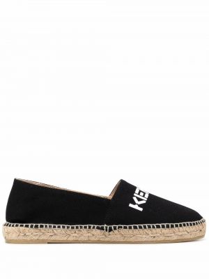 Trykt espadrillos Kenzo svart