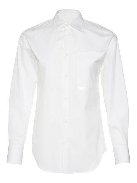 Белая рубашка Dsquared2
