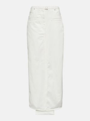 Джинсовая юбка Courrèges белая