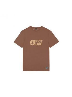 Camiseta Picture marrón