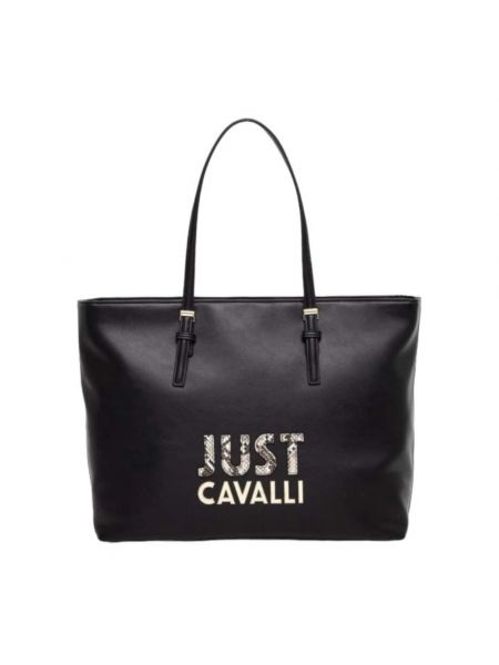 Shopper handtasche Just Cavalli schwarz