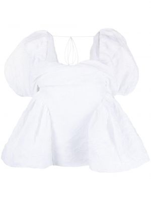 Biała bluzka bawełniana Cecilie Bahnsen