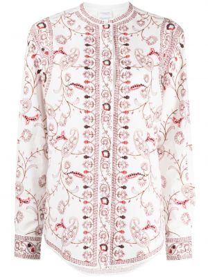 Hemd aus baumwoll mit print mit paisleymuster Giambattista Valli