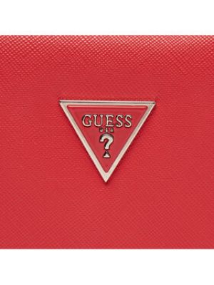 Kufr na zip Guess červený