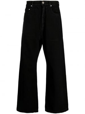 High waist jeans ausgestellt Rick Owens Drkshdw schwarz