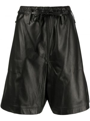 Skinn shorts Alexander Wang svart