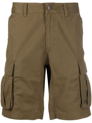 Shorts med broderi The North Face grön