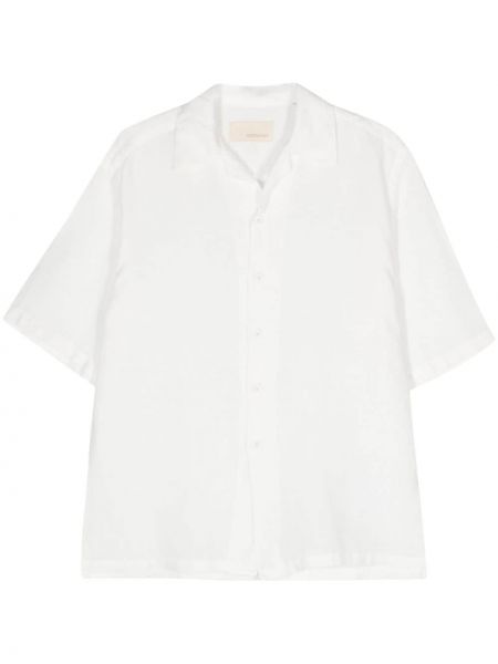 Lanena košulja Costumein bijela