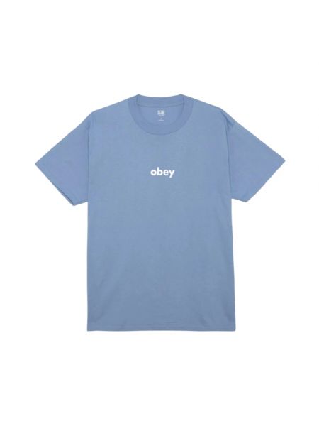 Casual t-shirt Obey blau