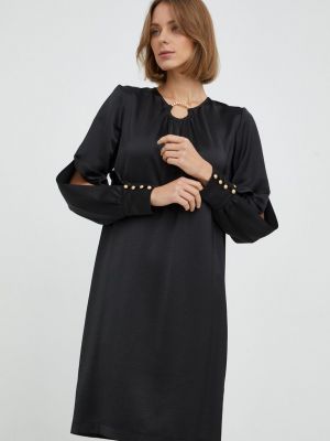Mini šaty Nissa černé