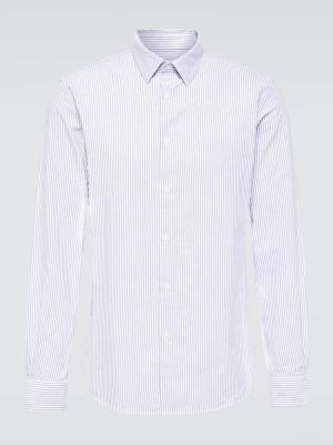 Βαμβακερό πουκάμισο Sunspel λευκό