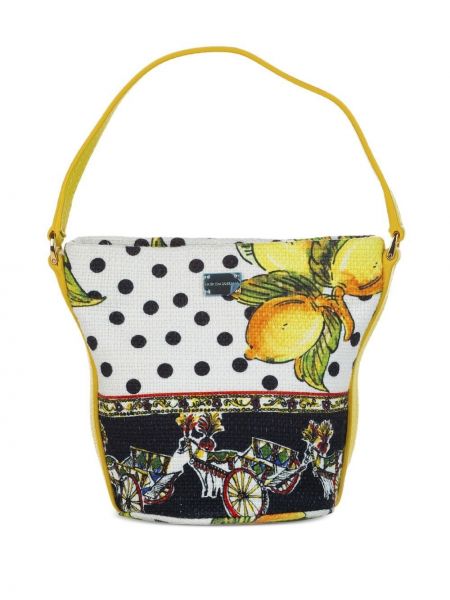 Τσάντα με σχέδιο Dolce & Gabbana χρυσό