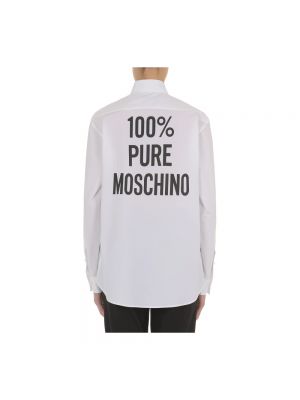 Koszula Moschino biała