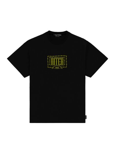 Koszulka z nadrukiem Iuter czarna