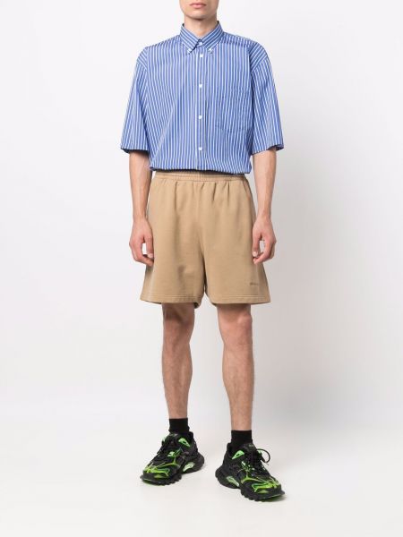 Pantalones cortos deportivos con bordado Balenciaga