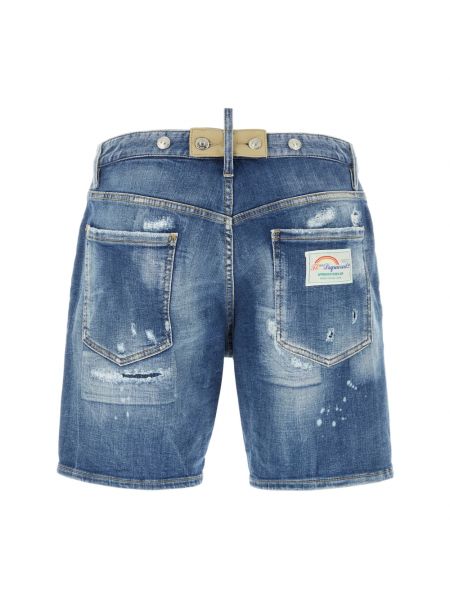 Pantalones cortos vaqueros Dsquared2 azul