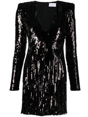 Paljett dress Philipp Plein svart