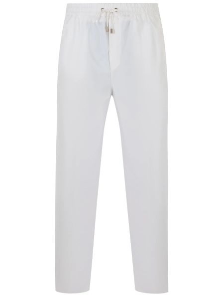 Однотонные спортивные штаны Etro белые