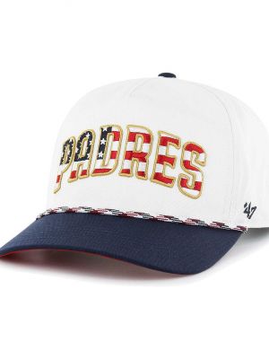 Шляпа с надписями '47 Brand белая