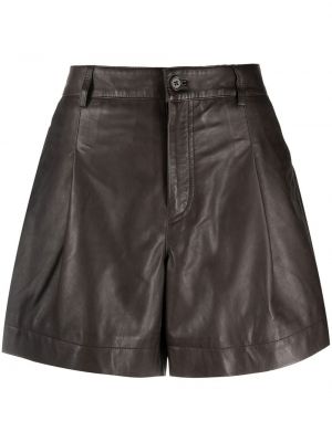 Hög midja shorts P.a.r.o.s.h. brun