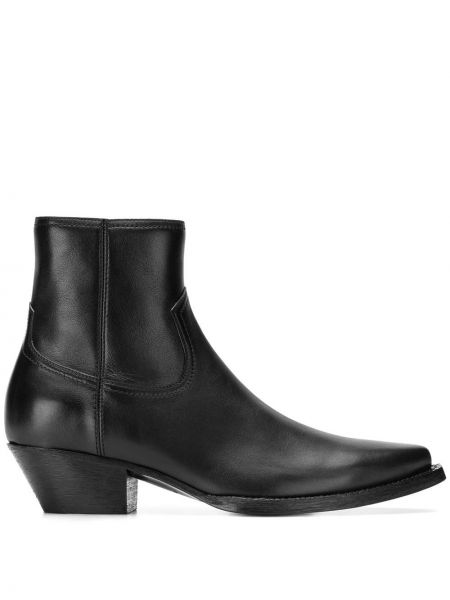 Členkové topánky Saint Laurent čierna
