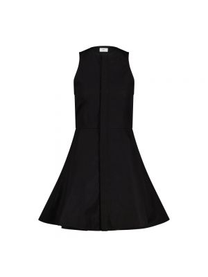 Mini robe en coton Ami Paris noir