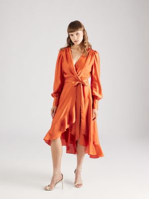 Φόρεμα Swing πορτοκαλί