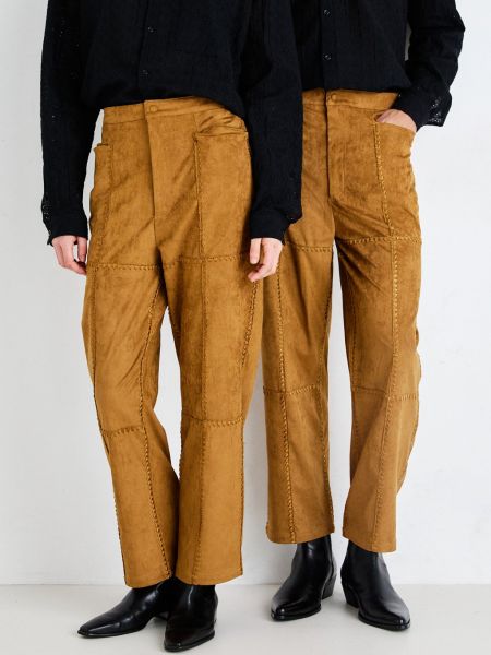 Тканевые брюки Sister Jane, светло-коричневый