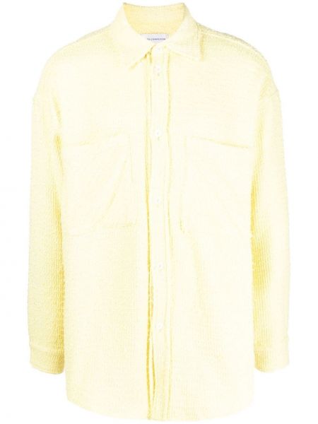 Camicia in tweed Faith Connexion giallo