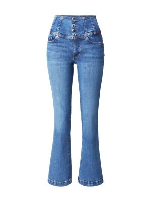 Jeans a zampa Guess blu
