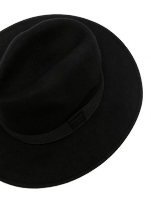 Bavlněný klobouk Emporio Armani černý