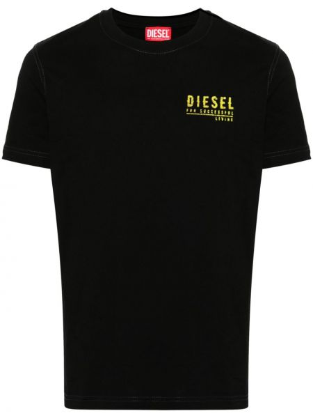 T-shirt Diesel sort