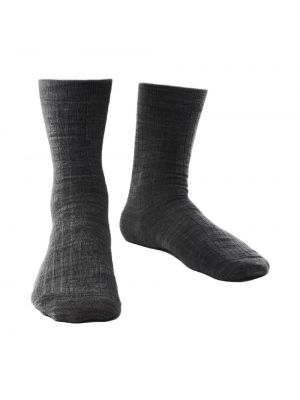 Бесшовные неэластичные носки из мериносовой шерсти для лечения опухших ног Steven серый