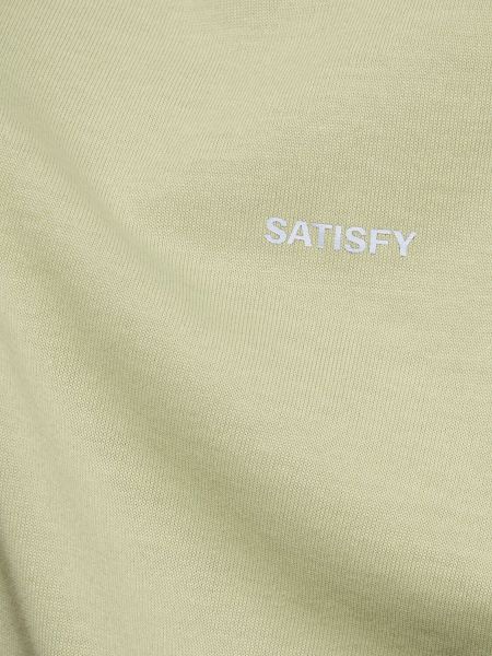 Тениска от джърси Satisfy зелено