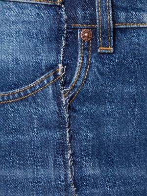 Jeans skinny slim fit di cotone Victoria Beckham blu