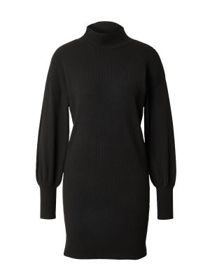 Pletené pletené šaty Only čierna
